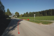 Rallye Český Krumlov: Divácké místo A - Bohdalovice